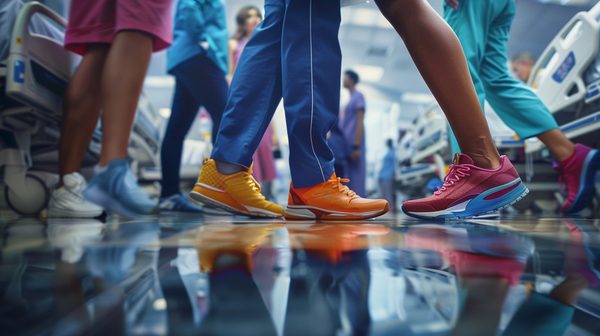 Confort à l'hôpital: les meilleures chaussures travail